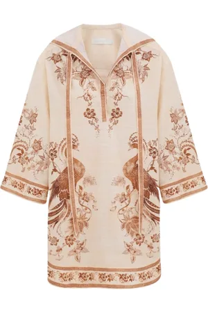 ZIMMERMANN Vestido vestido mujer ascension tunic mini dress - 3320dss253 crtf talla 0