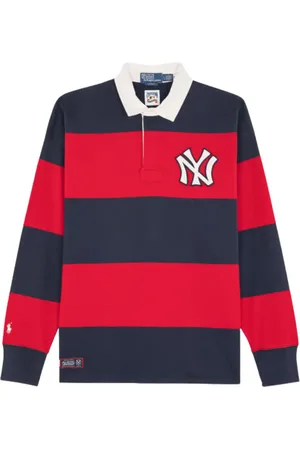 Ralph Lauren Polo polo hombre lsrugbym1-long sleeve-rugby - 710967429002 aviator navy rl2000 red talla S