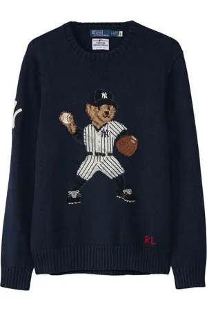 Ralph Lauren Sudadera sudadera hombre lsbearcn-long sleeve-pullover - 710967438001 aviator navy talla M