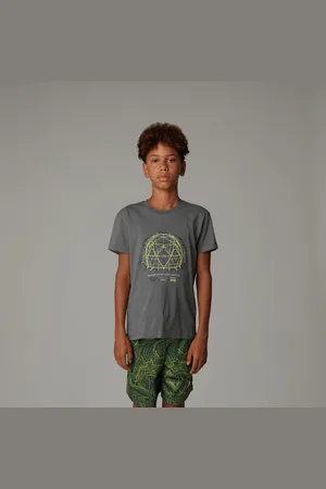 The North Face Camiseta Holgada Con Estampado Gráfico Para Niño Tamaño L male