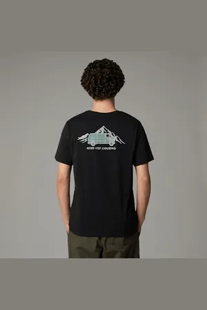 The North Face Camiseta Con Estampado Gráfico Outdoor Para Hombre Tamaño L male
