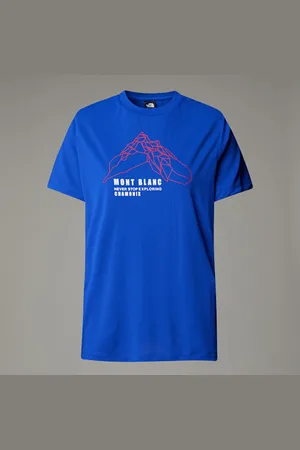 The North Face Camiseta Con Estampado Gráfico Mountain Para Mujer Tamaño L female