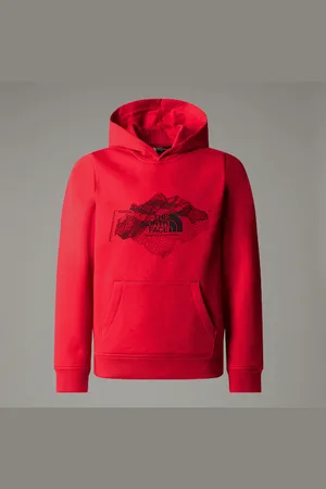 The North Face Sudadera Con Capucha Topographic Para Niño Tamaño L male