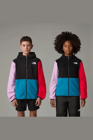 The North Face Chaqueta Polar Con Capucha Glacier Para Niños Tamaño XL male