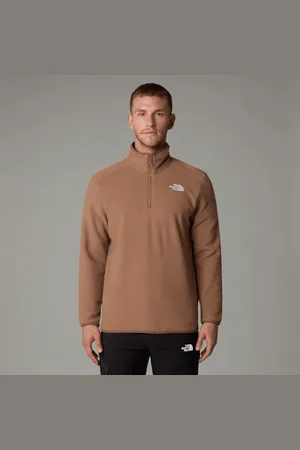 The North Face Forro Polar Con Cremallera De 1/4 Glacier 100 Para Hombre Tamaño L male