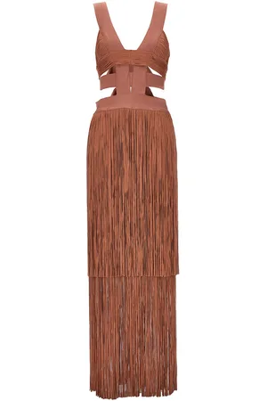 Hervé Léger Vestido Midi