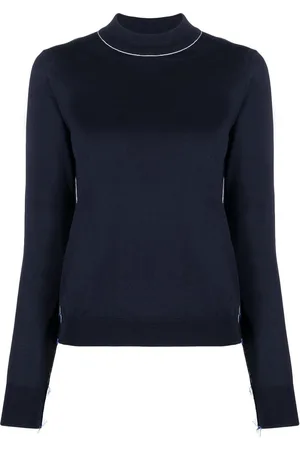 Maison Margiela Suéter Cuello Redondo