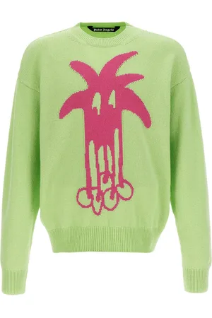 Palm Angels Suéter Cuello Redondo