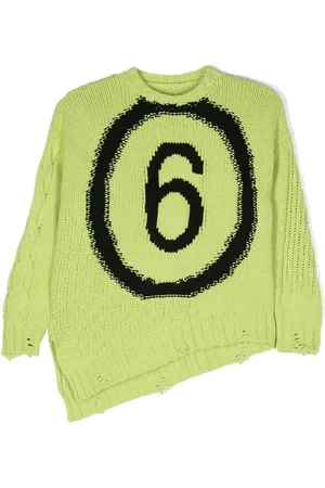 Maison Margiela Suéter Cuello Redondo