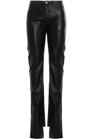 The Attico Pantalones De Cuero