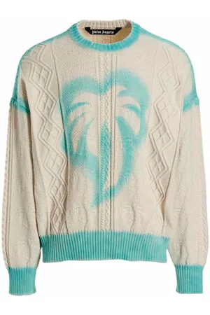Palm Angels Suéter Cuello Redondo