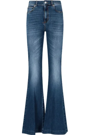 Alexander McQueen Jeans Acampanados