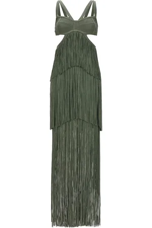 Hervé Léger Vestido Midi