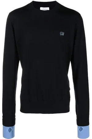 OFF-WHITE Suéter Cuello Redondo