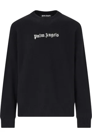 Palm Angels Suéter Con Escote Barco