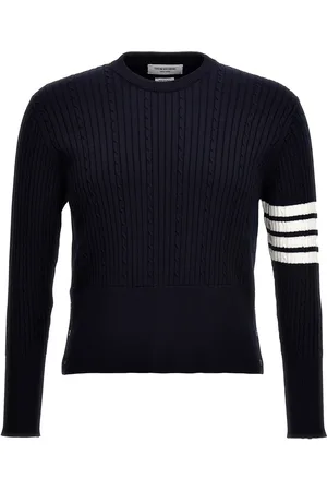 Thom Browne Suéter Cuello Redondo