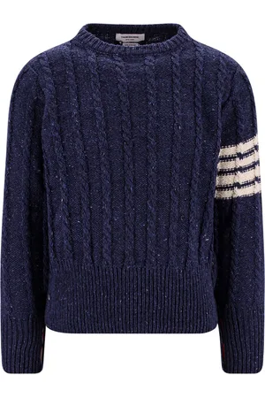 Thom Browne Suéter Cuello Redondo