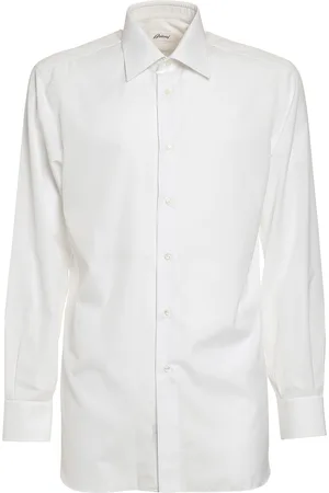 BRIONI Camisa Blanca Para Hombre