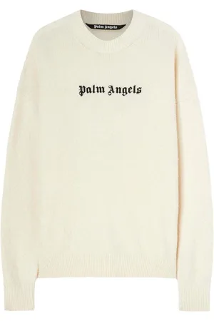 Palm Angels Suéter Cuello Redondo