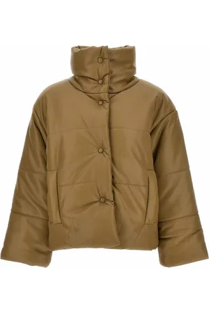 Nanushka Okobor Alt-leather Puffer Jacket