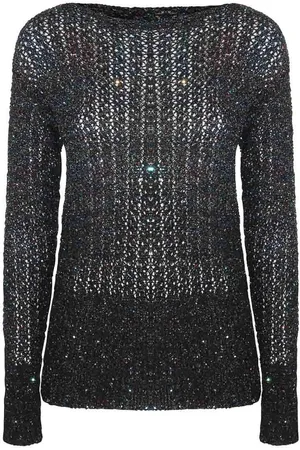 Maison Margiela Suéter Cuello Redondo