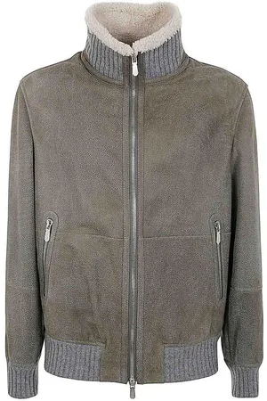 Brunello Cucinelli Chaqueta De Cuero