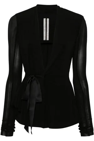 Rick Owens Chaqueta De Cuero