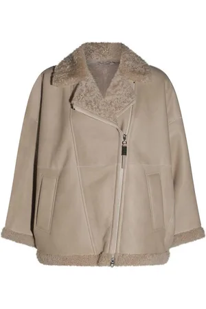 Brunello Cucinelli Chaqueta De Cuero