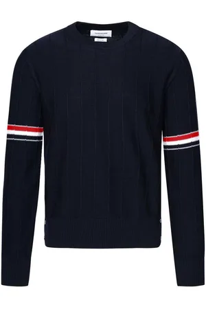 Thom Browne Suéter Cuello Redondo