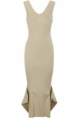 Marine Serre Vestido Midi
