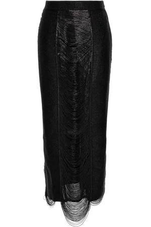 Alexander McQueen Falda Semilarga