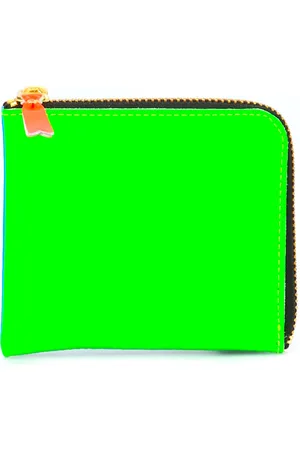 Comme des Garçons L-zip Super Fluo wallet