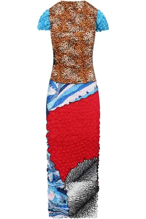 Marine Serre Vestido Midi