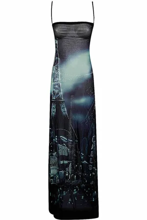 Jean Paul Gaultier Vestido Midi