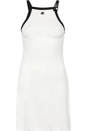 Courrèges Vestido Midi