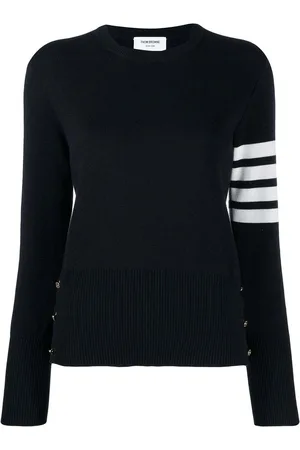 Thom Browne Suéter Cuello Redondo