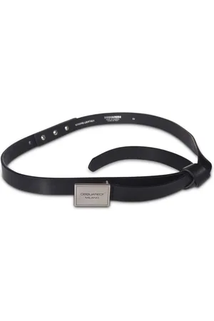 Dsquared2 Cinturón de cuero liso