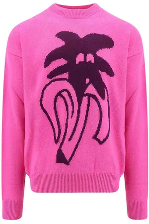Palm Angels Suéter Cuello Redondo