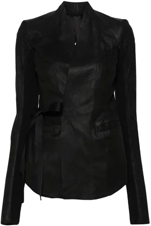 Rick Owens Chaqueta De Cuero
