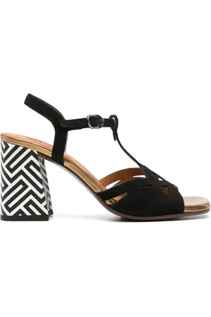 Chie Mihara Sandalias de piel negras