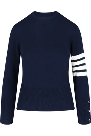 Thom Browne Suéter Cuello Redondo