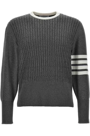 Thom Browne Suéter Cuello Redondo