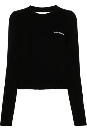 Palm Angels Suéter Cuello Redondo