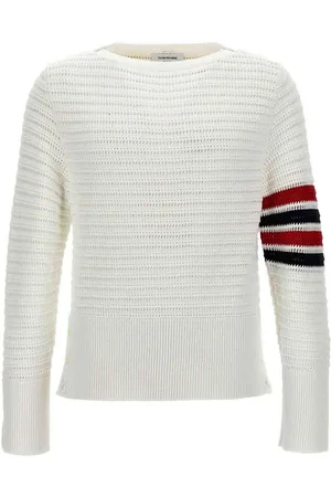 Thom Browne Suéter Cuello Redondo