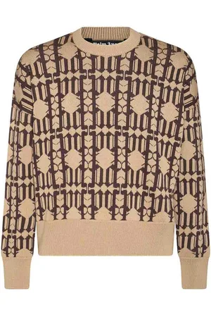 Palm Angels Suéter Cuello Redondo