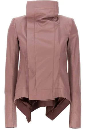 Rick Owens Chaqueta De Cuero