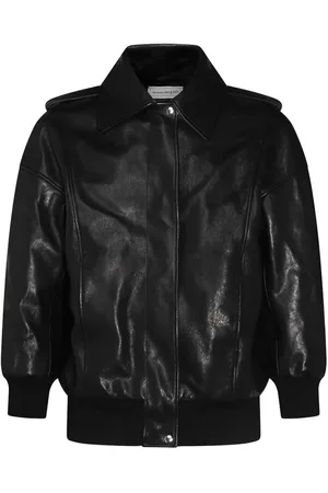 Alexander McQueen Chaqueta De Cuero