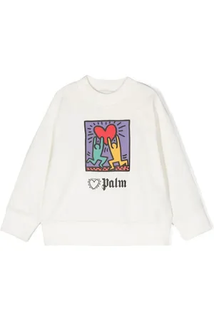 Palm Angels Suéter Cuello Redondo