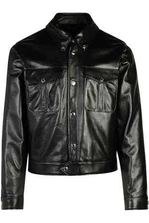 VERSACE Chaqueta De Cuero