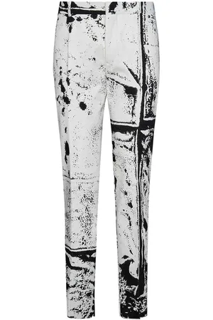 Alexander McQueen Pantalones De Sastrería